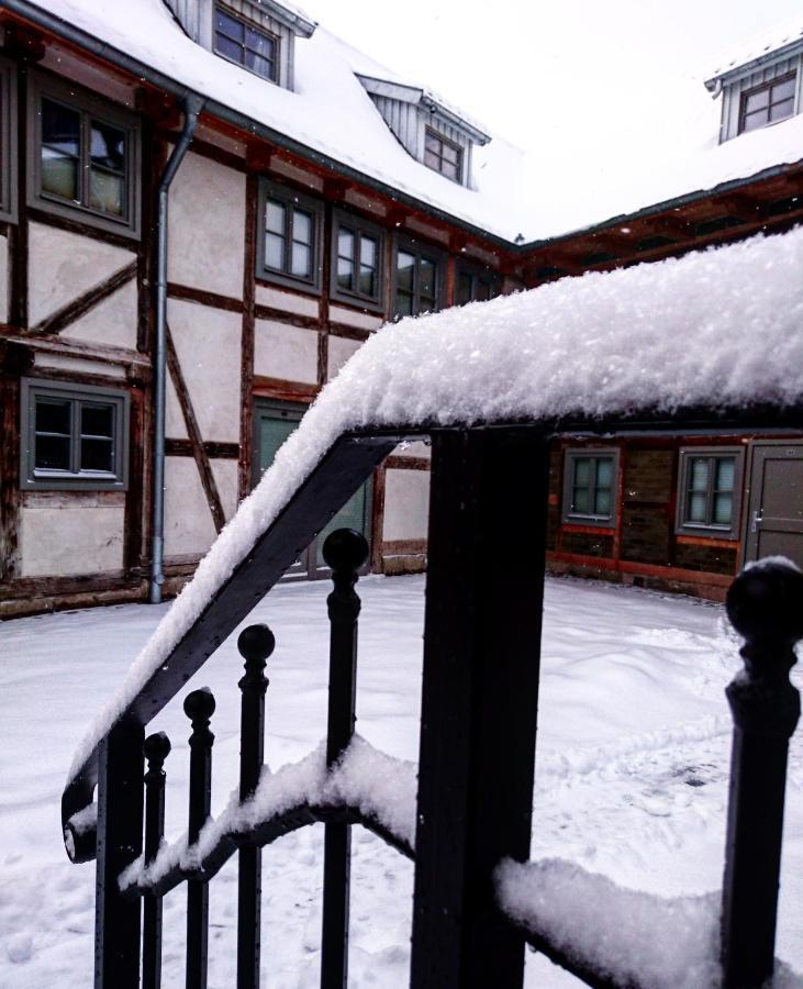 Hotel Garni Tilia Quedlinburg Exterior foto